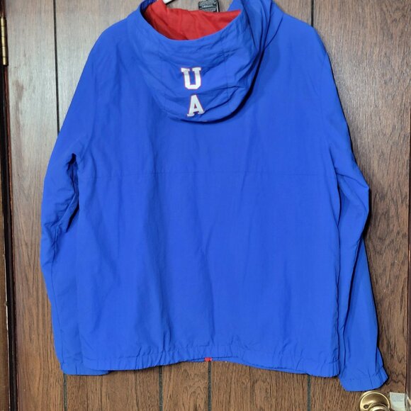 MY HERO ACADEMIA UA High ANORAK Unisex JACKET Large -Blue red lined windbreaker - Picture 13 of 13